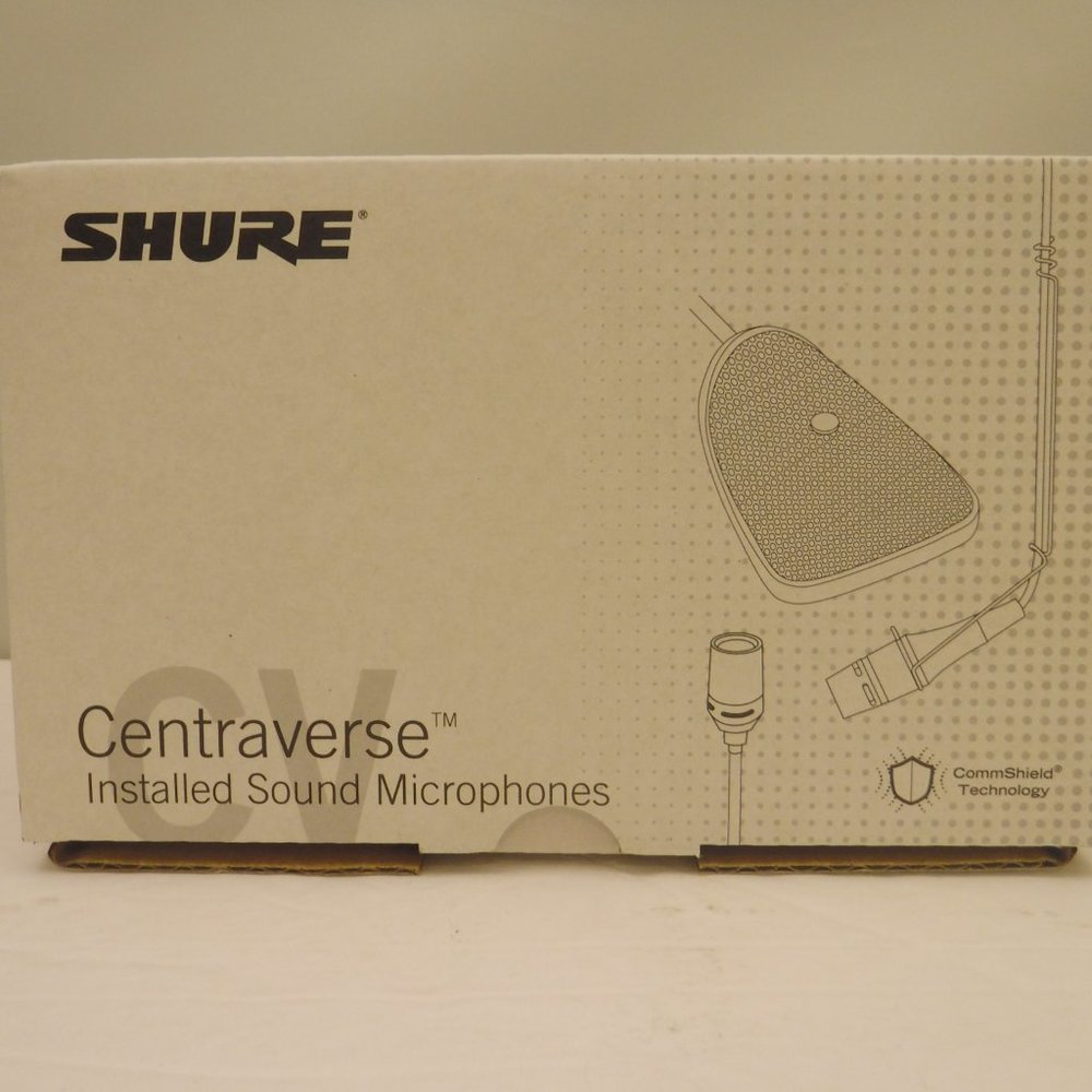 Overhead Microphone w/ Cable, Hanger, Windscreen Cardioid/Con SHURE Centraverse